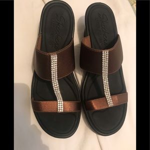 Brand new sketchers wedge sandals.